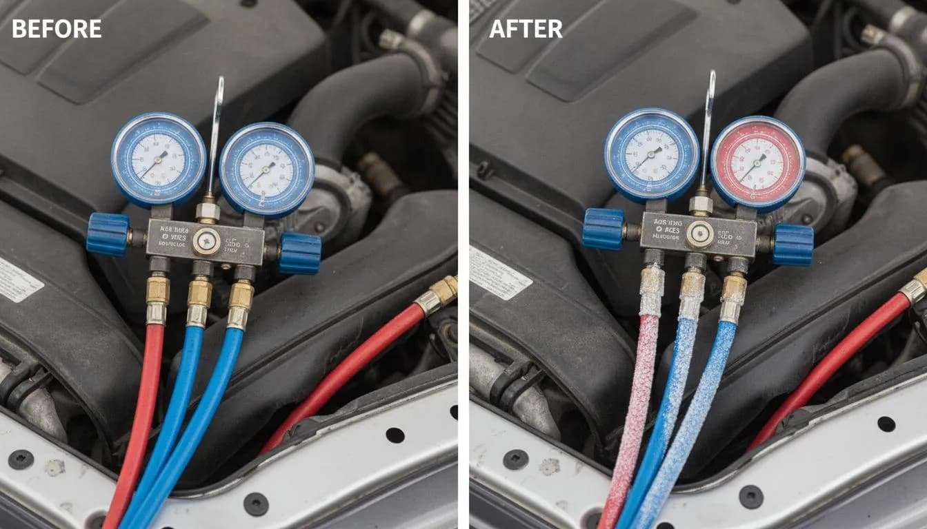 Carga de Gas — Nissan Qashqai 2021