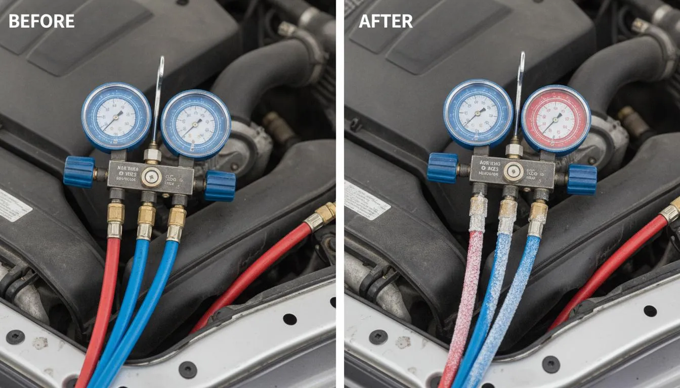 Carga de Gas — Nissan Qashqai 2021
